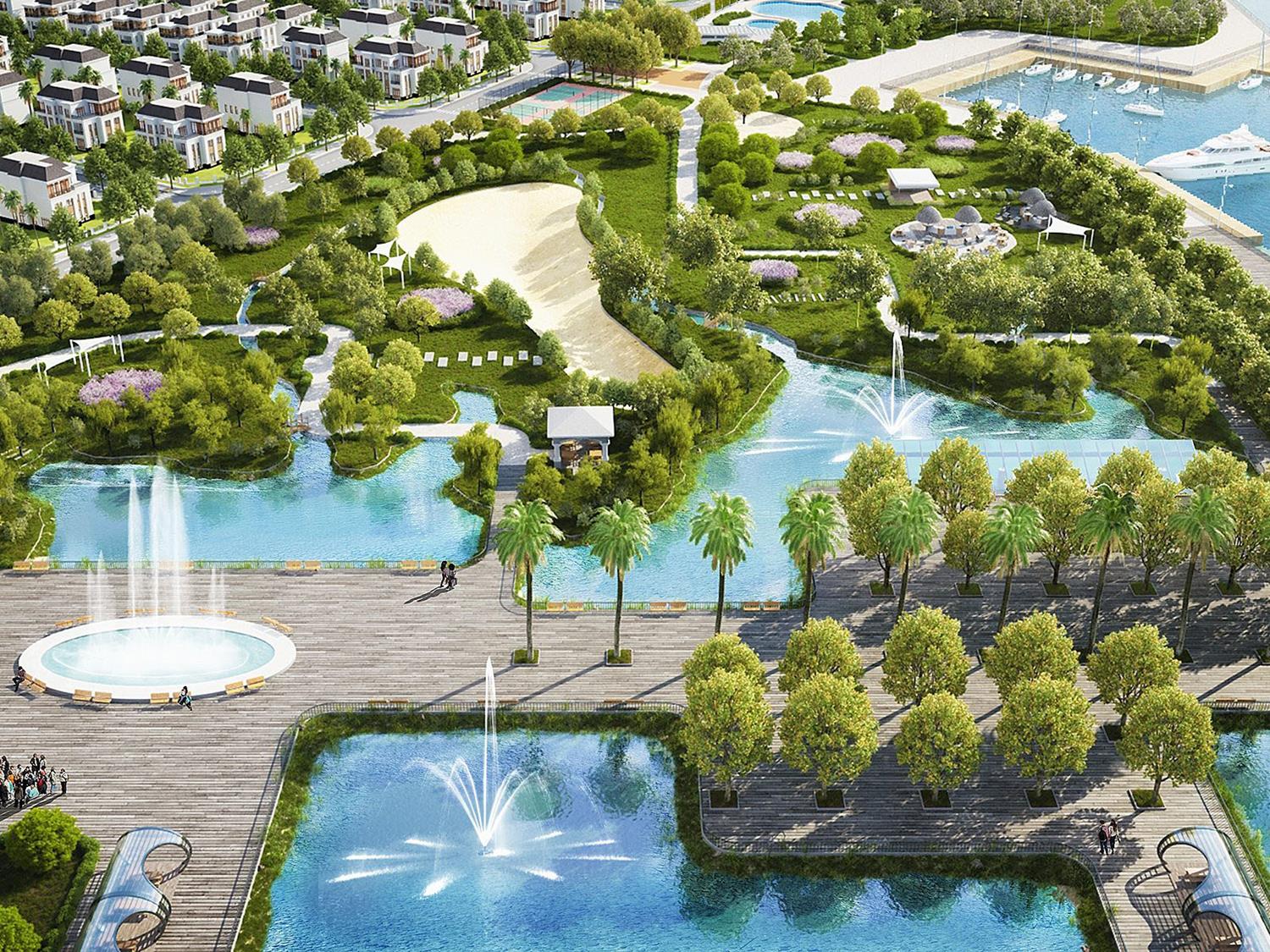 Tiện ích Vinhomes Green Bay