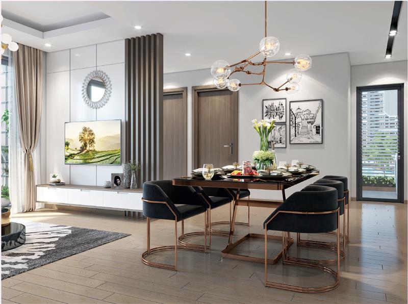 Căn hộ mẫu The Rainbow