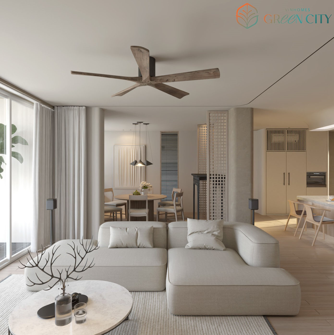 Nhà mẫu Vinhomes Green City Long An