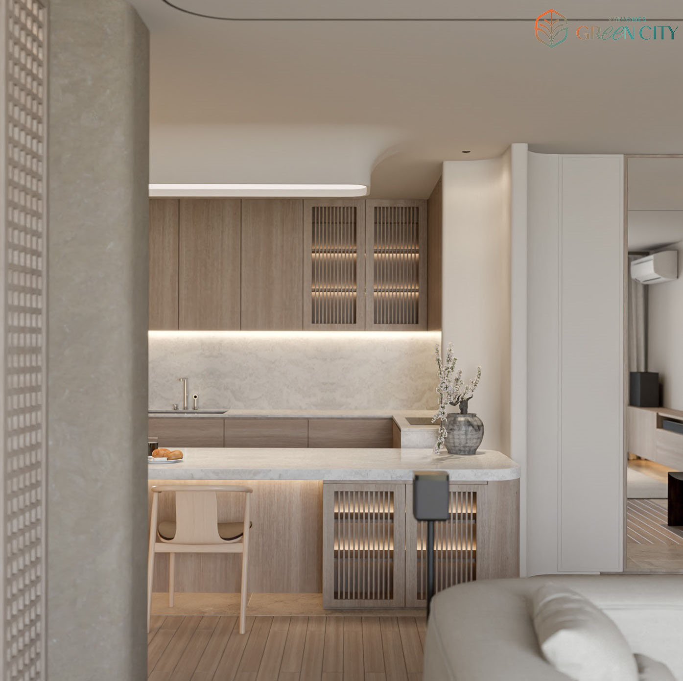 Nhà mẫu Vinhomes Green City Long An