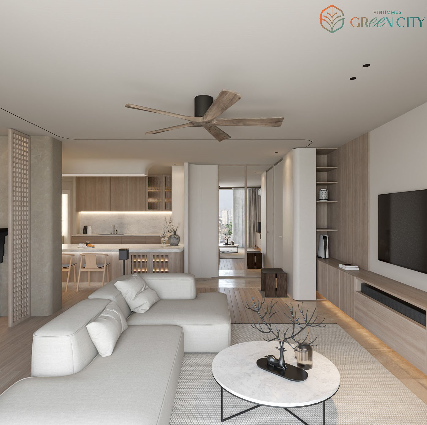 Nhà mẫu Vinhomes Green City Long An