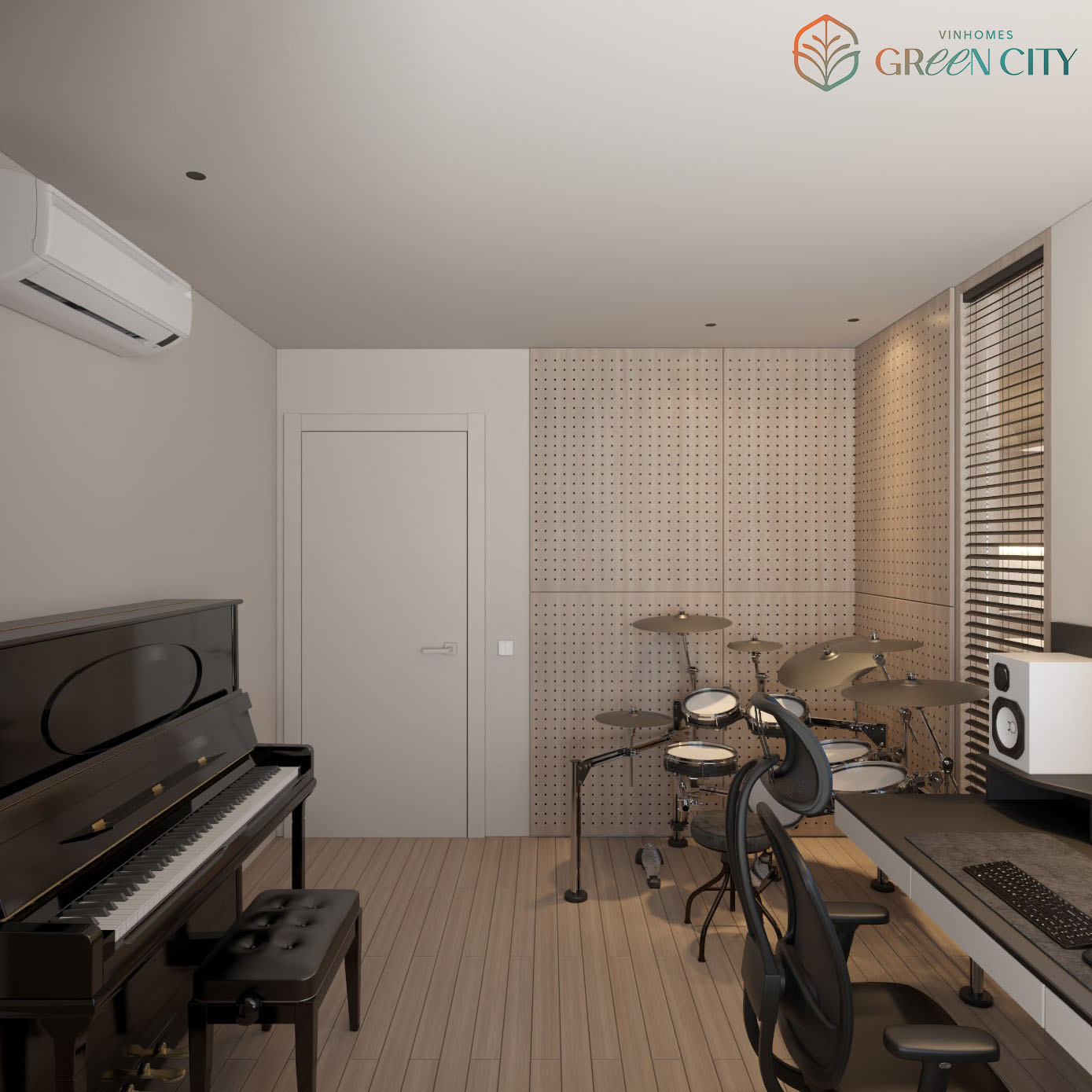 Nhà mẫu Vinhomes Green City Long An