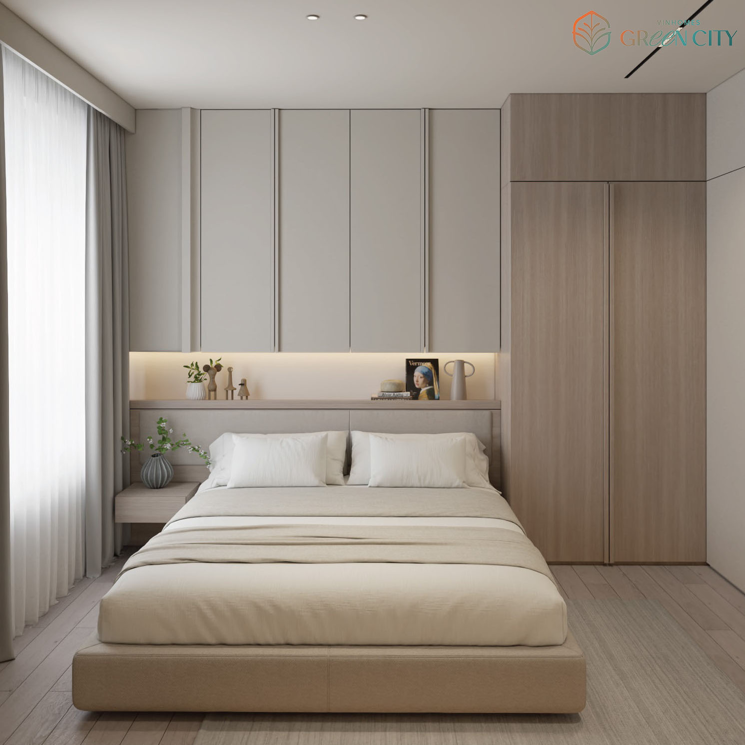 Nhà mẫu Vinhomes Green City Long An