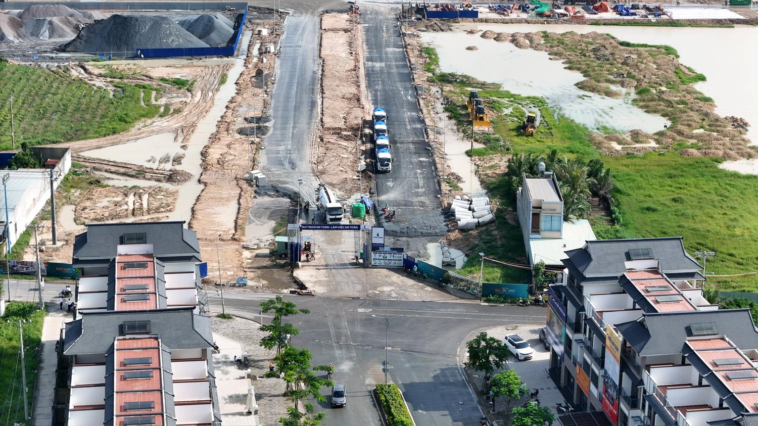 Tiến độ Vinhomes Green City Long An tháng 5/2025