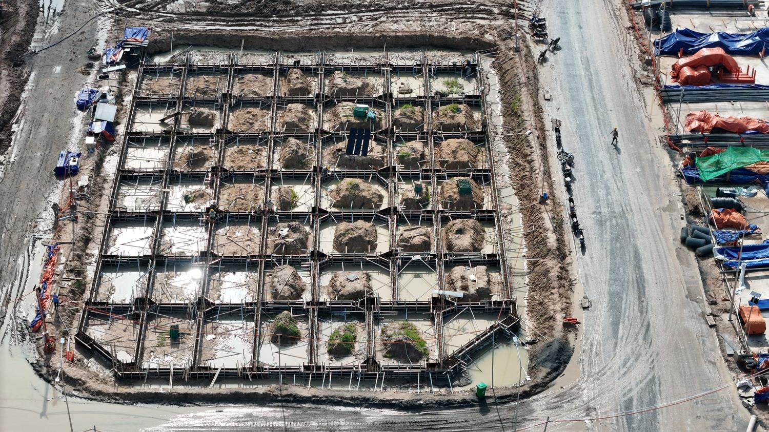 Tiến độ Vinhomes Green City Long An tháng 5/2025