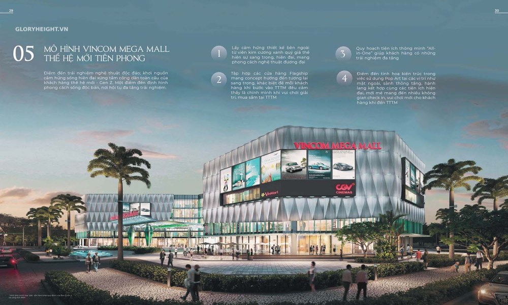 Tiện ích Glory Heights