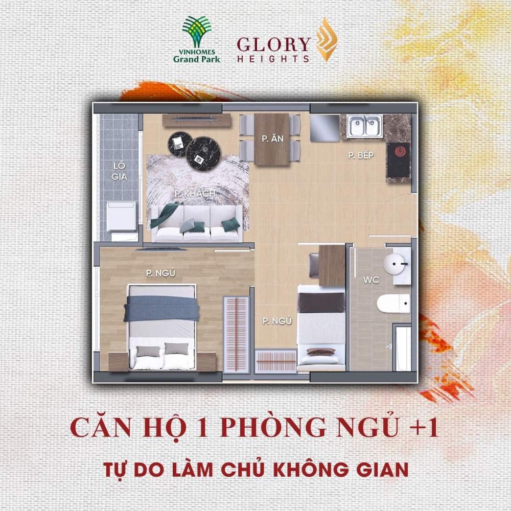 Thiết kế căn hộ Glory Heights