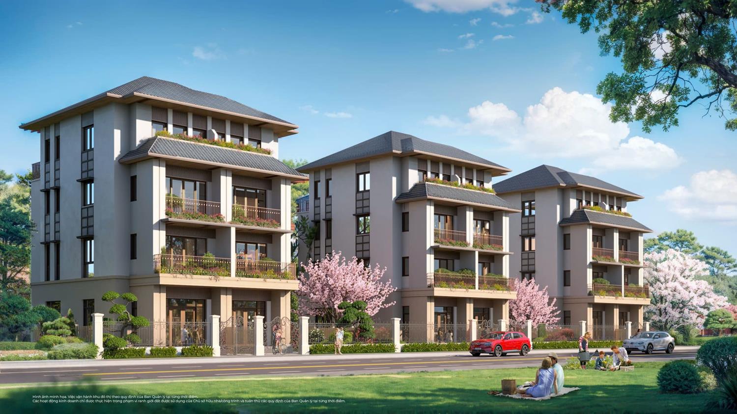 LOẠI HÌNH SẢN PHẨM TẠI VINHOMES GREEN PARADISE