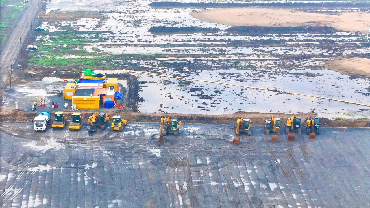 Hình ảnh tiến độ dự án Vinhomes Hóc Môn