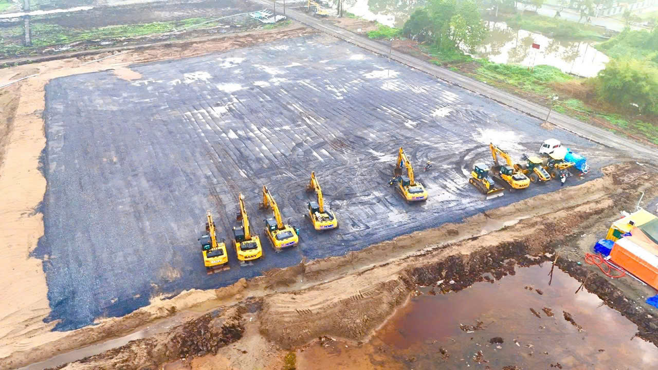 Hình ảnh tiến độ dự án Vinhomes Hóc Môn