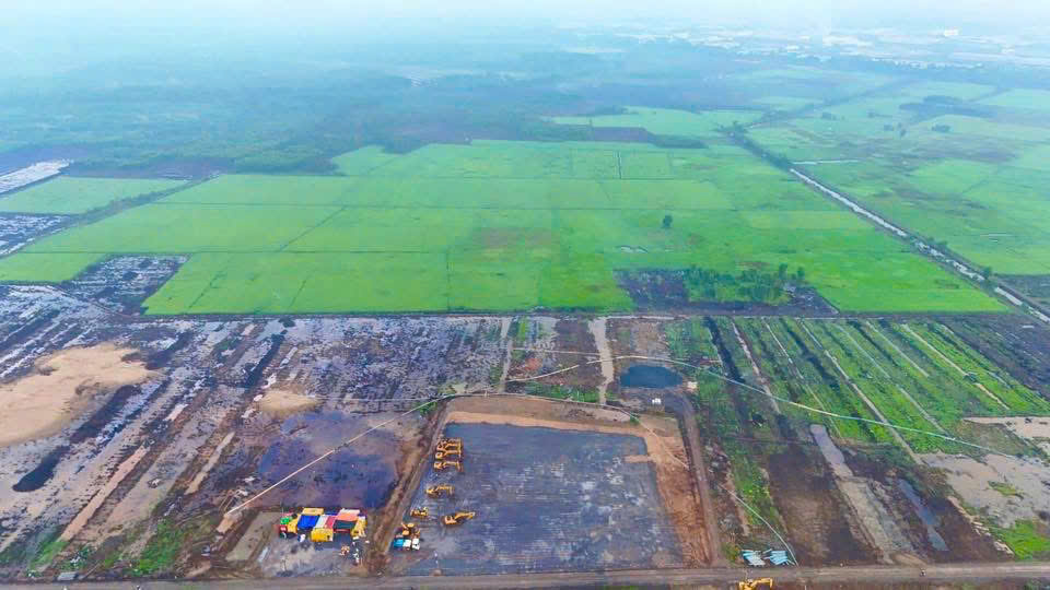 Hình ảnh tiến độ dự án Vinhomes Hóc Môn