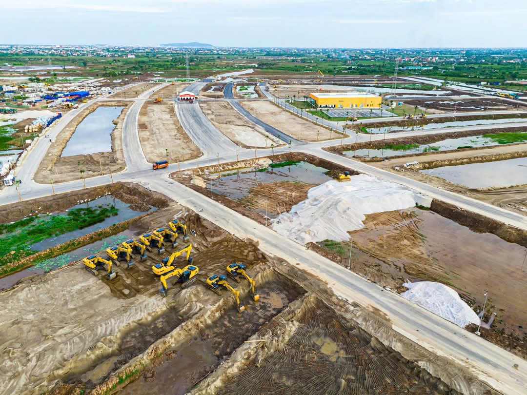 Tiến độ Vinhomes Golden City Hải Phòng