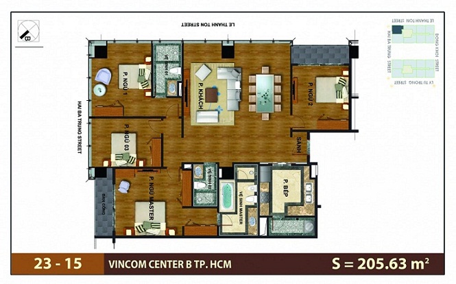 Thiết kế căn hộ Vinhomes Đồng Khởi