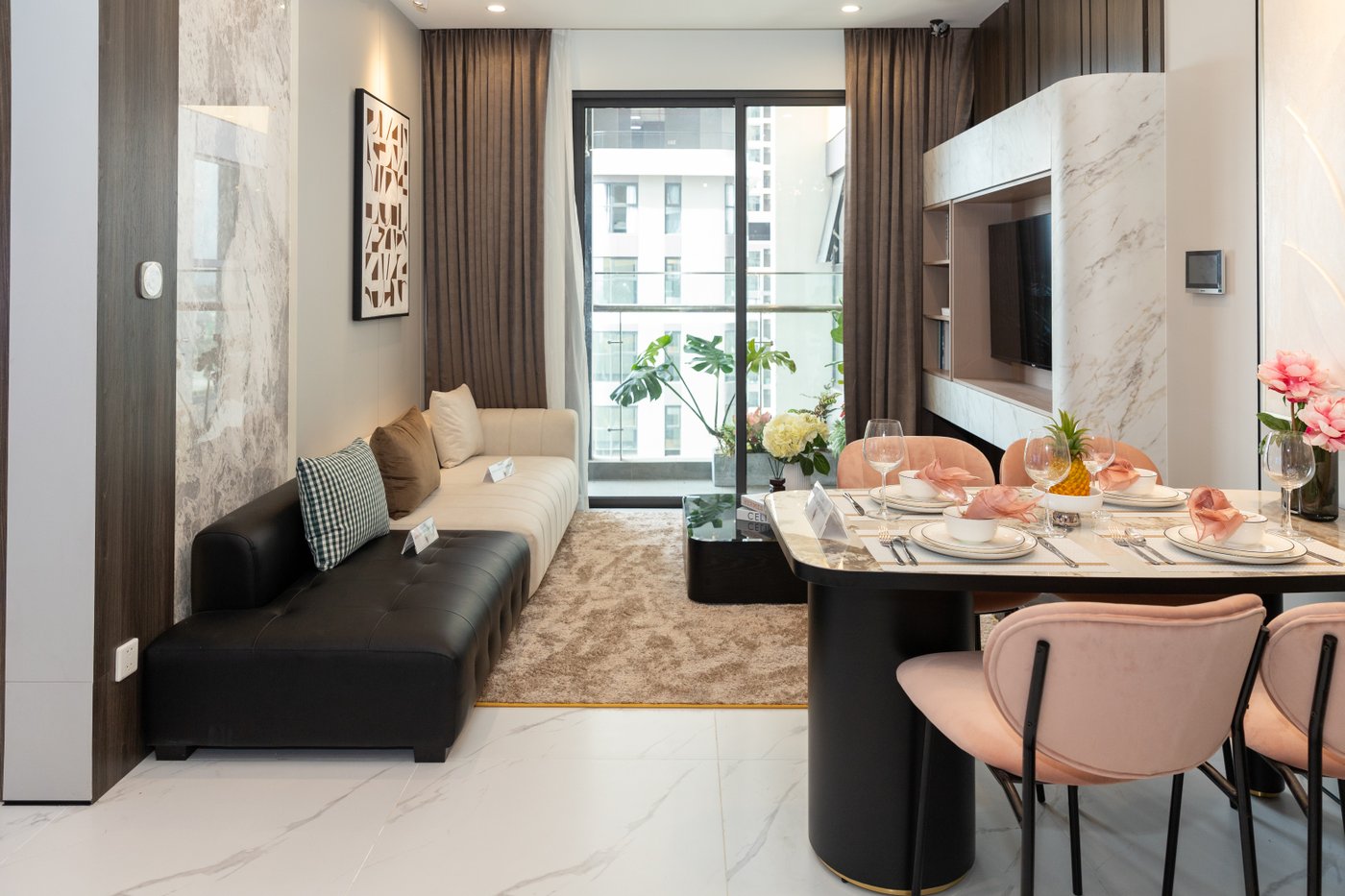 Căn hộ 1 phòng ngủ (1PN): Lựa chọn hoàn hảo cho người độc thân với không gian nhỏ gọn nhưng đầy đủ tiện nghi.