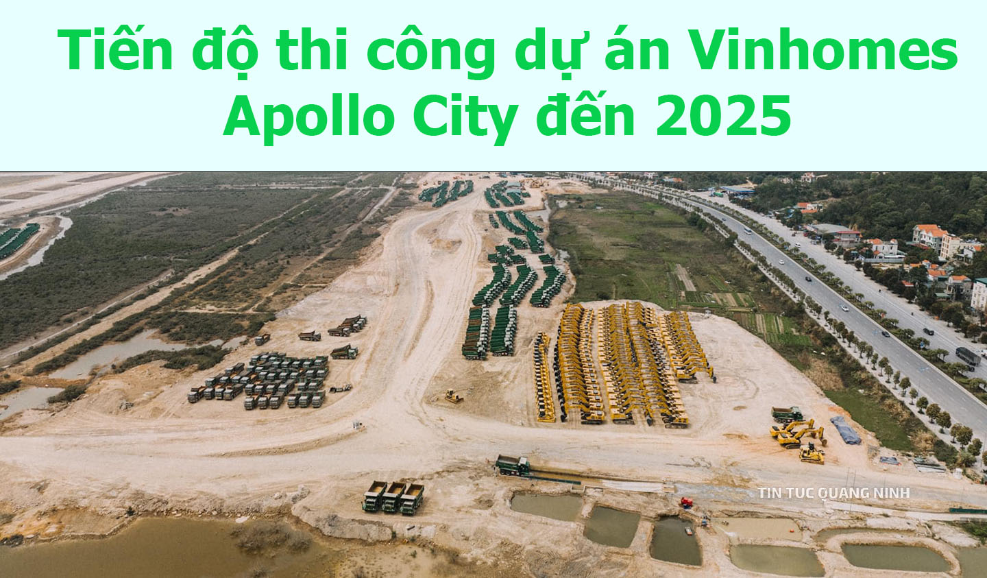 Tiến độ thi công dự án Vinhomes Apollo City
