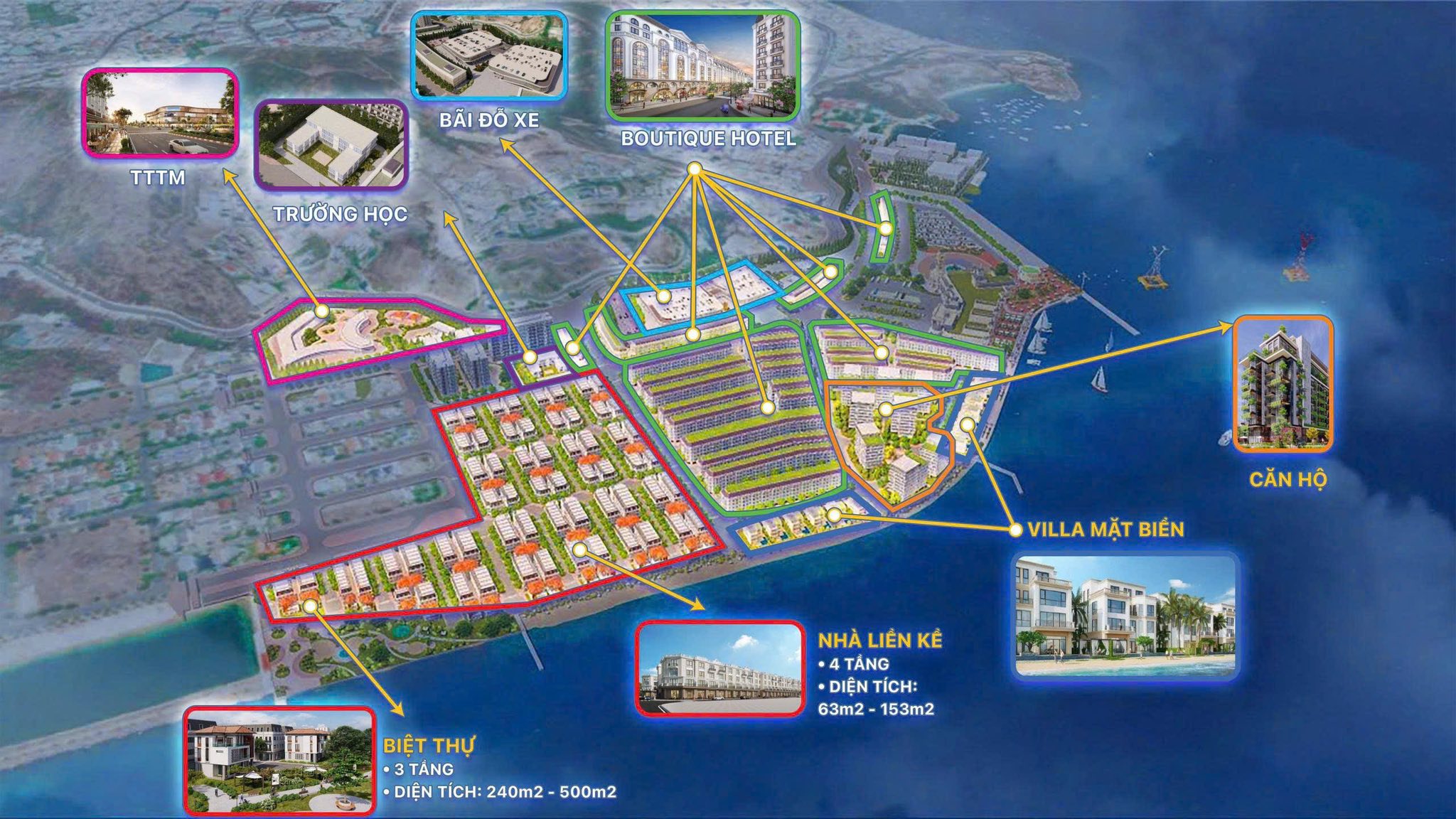 Cơ cấu sản phẩm tại dự án Vinhomes Phú Quý