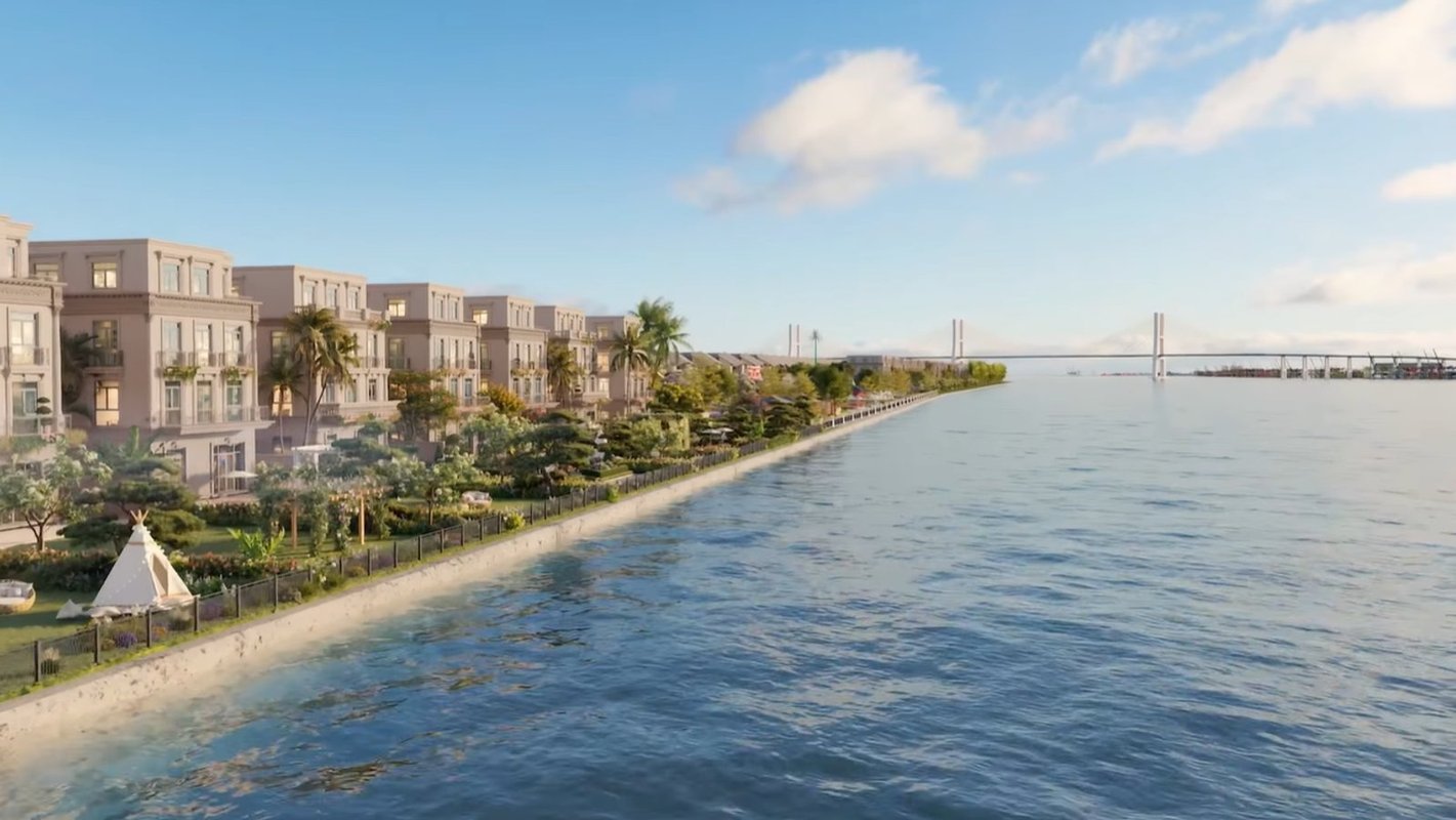 Phối cảnh Biển hồ nước mặn nhân tạo 4 mùa Paradise Lagoon