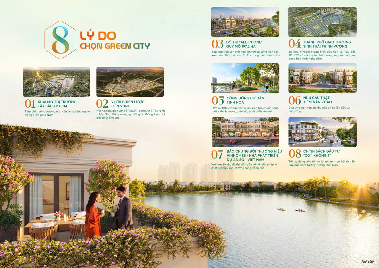 8 Lý do nên chọn Vinhomes Green City