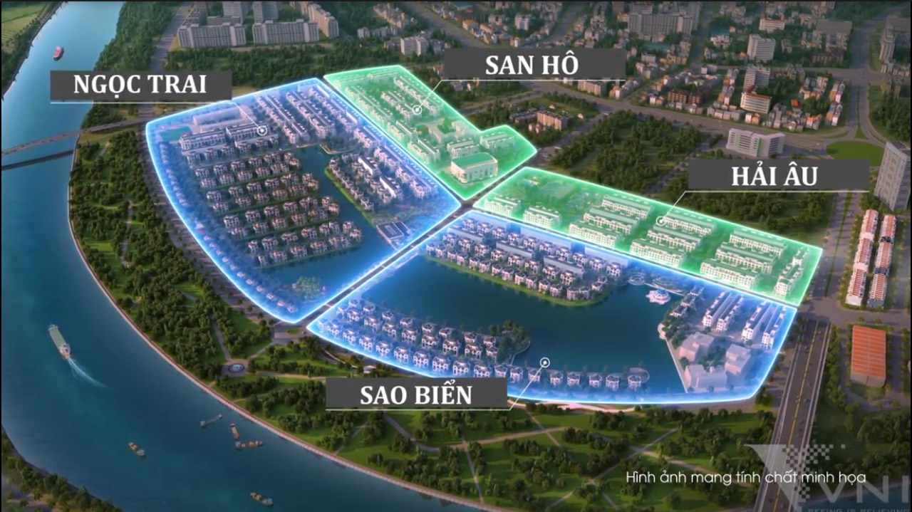 Phối cảnh tổng thể dự án Vinhomes Marina