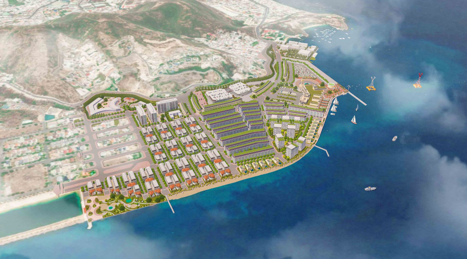 Phối cảnh mặt bằng dự án Vinhomes Phú Quý
