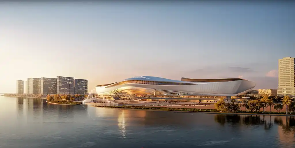 Phối cảnh Nhà hát sóng xanh