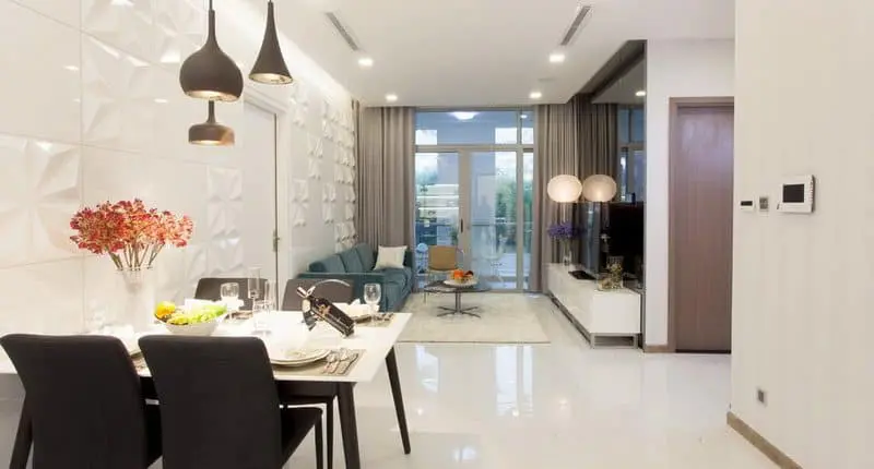 Nhà mẫu căn hộ 2PN Vinhomes Quận 9