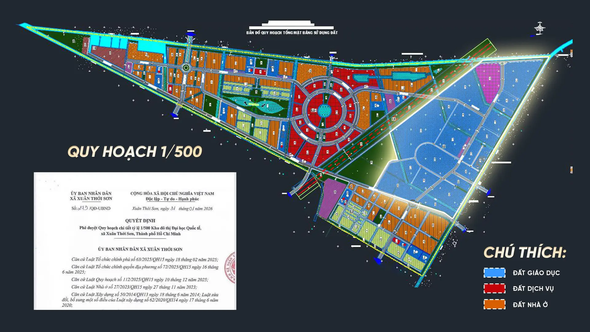 Pháp lý dự án Vinhomes Saigon Park tại Hóc Môn chính thức