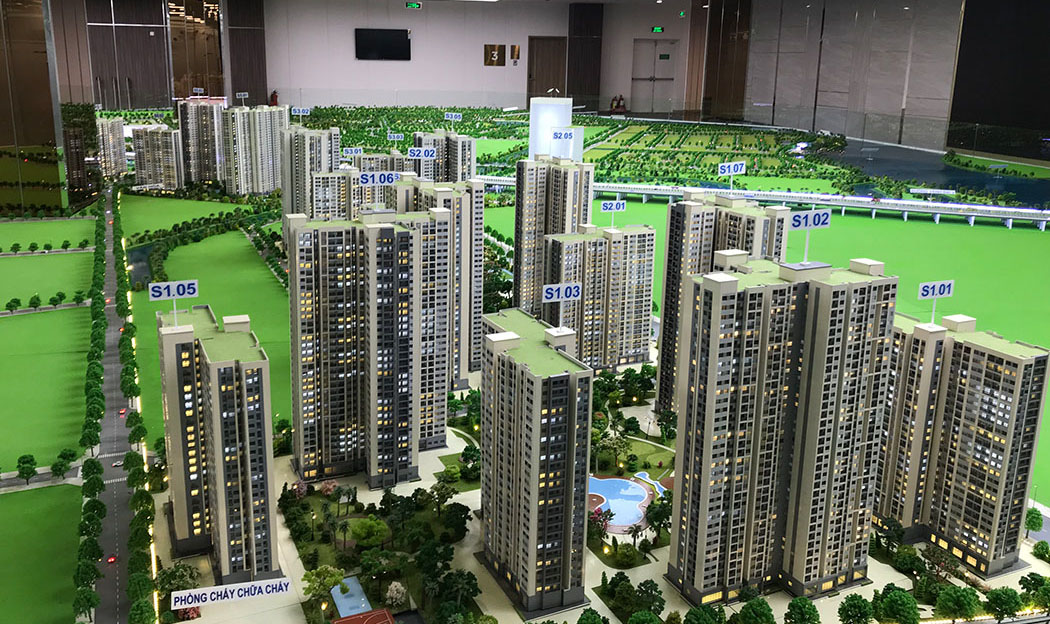 Phối cảnh toà S1.05 The Rainbow - Vinhomes Grand Park Quận 9