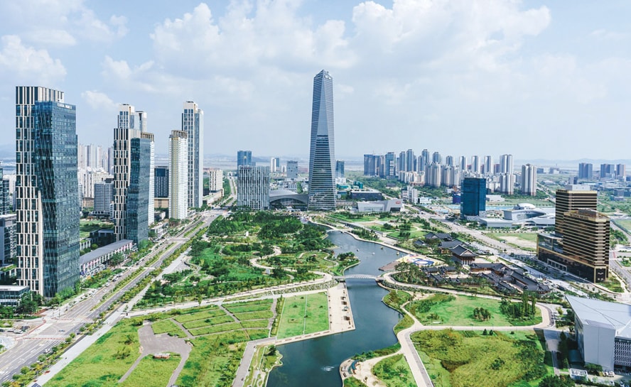 Khu lấn biển 607ha Songdo Hàn Quốc là trung tâm công nghệ và đô thị thông minh