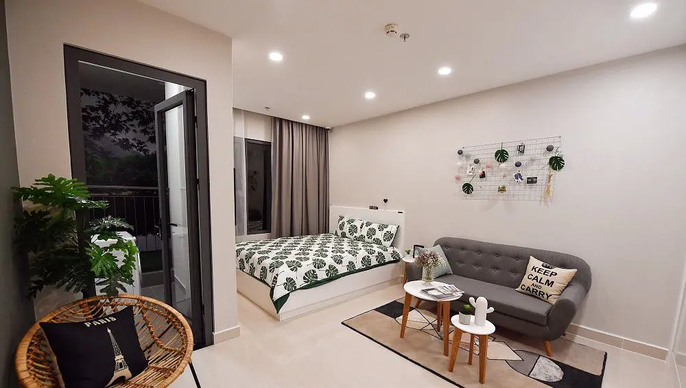 Nhà mẫu căn hộ Studio Vinhomes Quận 9