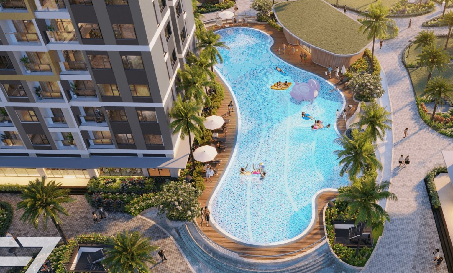 Hồ bơi ốc đảo