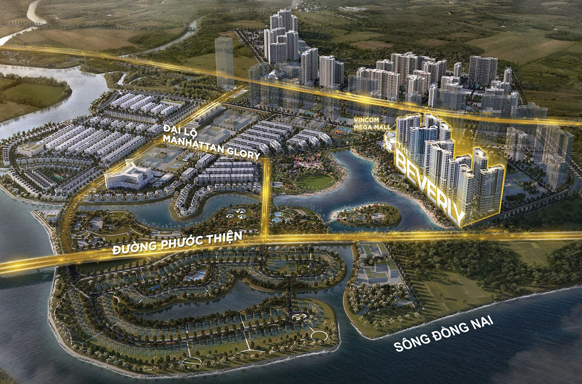 Vị trí căn hộ The Beverly – Vinhomes Grand Park