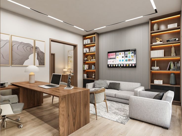 Tối ưu không gian làm việc và tiếp khách