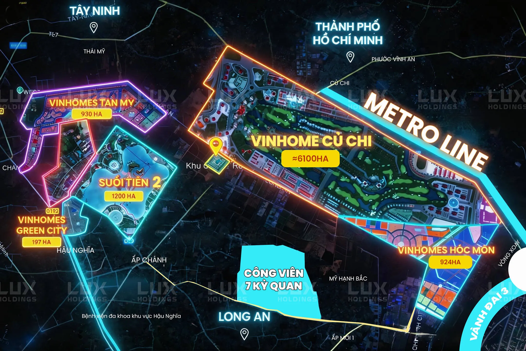 Phối cảnh tiện ích tại dự án Vinhomes Hóc Môn