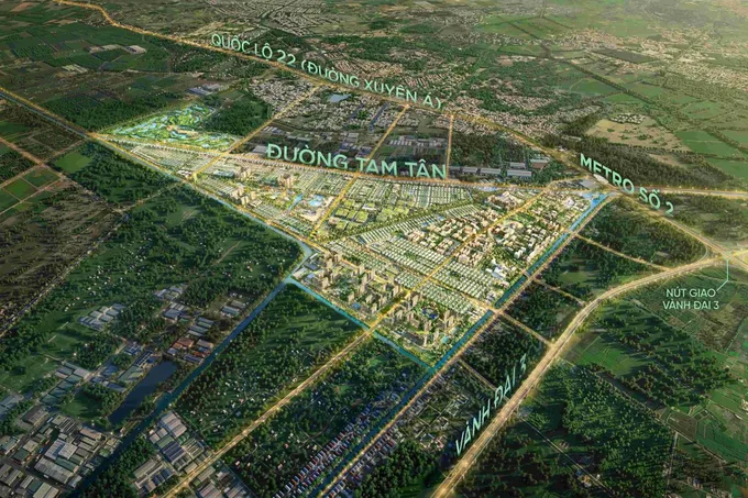 Chính thức ra mắt Vinhomes Sài Gòn Park tại Hóc Môn, siêu đô thị 1.080 ha sẽ đánh thức cực tăng trưởng Tây Bắc TPHCM