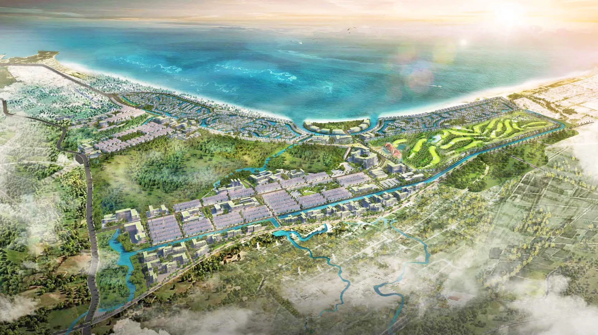 Phối cảnh tổng thể Vinhomes Cam Ranh Khánh Hòa